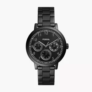 Fossil Airlift Multifunction Black Stainless Steel Watch