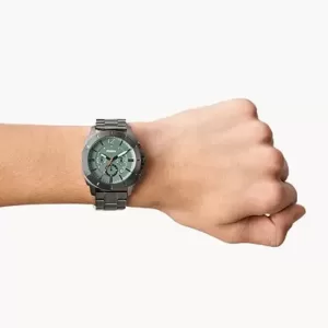 Fossil Privateer Sport Chronograph Smoke Stainless Steel Watch