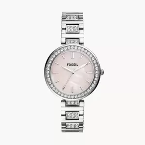 Fossil Karli Three-Hand Stainless Steel Watch