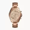 Fossil Modern Courier Chronograph Rose Gold-Tone Stainless Steel Watch