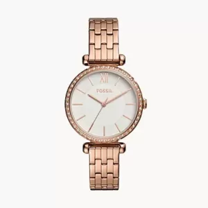 Fossil Tillie Three-Hand Rose Gold-Tone Stainless Steel Watch