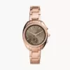 Fossil Vale Chronograph Rose Gold-Tone Stainless Steel Watch