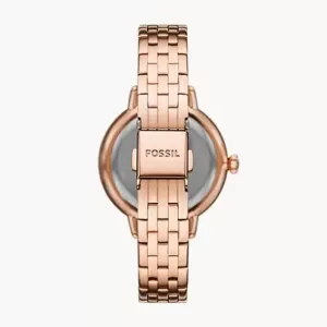 Fossil Reid Multifunction Rose Gold-Tone Stainless Steel Watch
