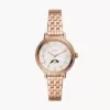 Fossil Reid Multifunction Rose Gold-Tone Stainless Steel Watch