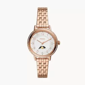 Fossil Reid Multifunction Rose Gold-Tone Stainless Steel Watch