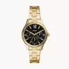 Rye Multifunction Gold-Tone Stainless Steel Watch