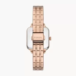 Fossil Colleen Three-Hand Rose Gold-Tone Stainless Steel Watch