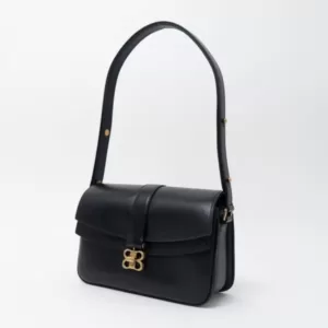 Balenciaga Lady Flap Small Shoulder Bag Black