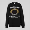 Burberry College Graphic Cotton Oversized Sweatshirt