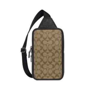 Coach Sullivan Pack In Blocked Signature Canvas