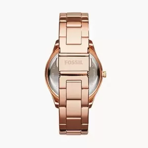 Fossil Stella Multifunction Rose-Tone Stainless Steel Watch