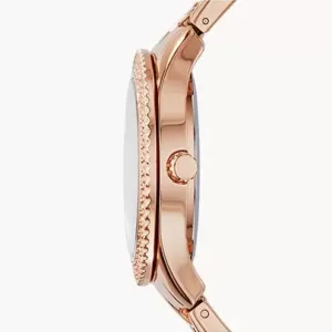 Fossil Stella Multifunction Rose-Tone Stainless Steel Watch