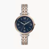 Fossil Monroe Three-Hand Date Two-Tone Stainless Steel Watch
