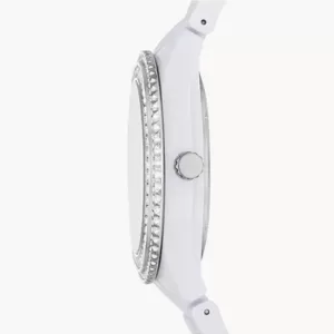 Fossil Stella Multifunction White Castor Oil Watch