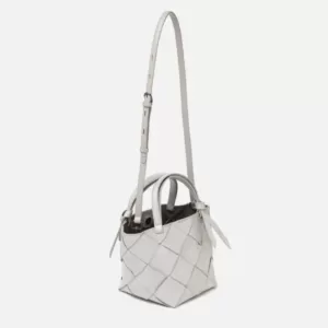 Aigner Ella Small Satchel Dove