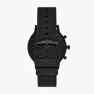 Fossil Gen 5 Smartwatch The Carlyle HR Black Silicone
