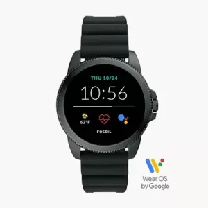 Fossil Gen 5E Smartwatch Black Silicone