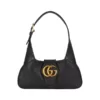 Gucci Aphrodite Small Shoulder Bag Soft Leather Black