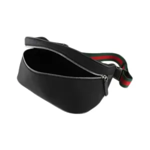 Gucci Techno Canvas Belt Bag Black Red Green Strap