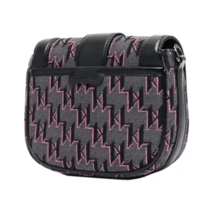 K/Saddle Pink Monogram Small Crossbody Bag Pink Multi