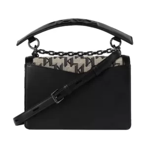 Karl Lagerfeld K/ Seven Monogram Jacquard Small Shoulder Bag Multi