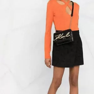 Karl Lagerfeld K/Signature Crossbody Bag