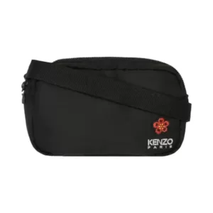 Kenzo Boke Flower Crest Crossbody Bag Black