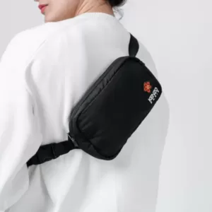 Kenzo Boke Flower Crest Crossbody Bag Black