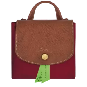 Longchamp Le Pliage Original Backpack Red