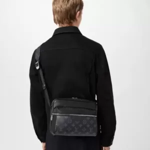 Louis Vuitton Outdoor Messenger Bag Black Monogram