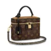 Louis Vuitton Vanity PM Monogram Canvas Handbag Tan