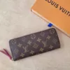 Louis Vuitton Clemence Wallet Monogram Fuschia