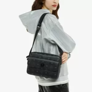 MCM Aren Medium Messenger Bag in Visetos