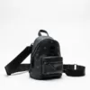 MCM Mini Stark Crossbody In Visetos Black