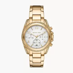 Michael Kors Blair Chronograph Gold-Tone Steel Watch