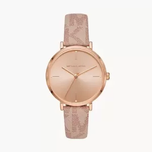 Michael Kors Jayne Three-Hand Blush Watch