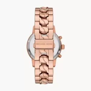 Ritz Chronograph Rose Gold-Tone Stainless Steel Watch