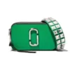 Marc Jacobs The Snapshot Camera Bag Rockstud Strap Green