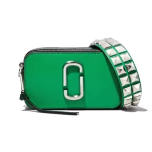 Marc Jacobs The Snapshot Camera Bag Rockstud Strap Green