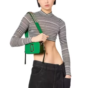 Marc Jacobs The Snapshot Camera Bag Rockstud Strap Green