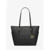 Michael Kors Charlotte Large Top Zip Tote in Black