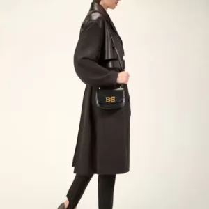 Bally Baily Leather Mini Bag Black