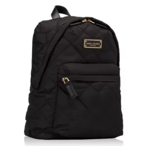 Marc Jacobs Quilted Nylon Backpack Black