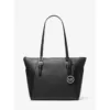 Michael Kors Signature Charlotte Large Top Zip Tote in Black
