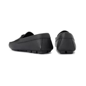 Prada Triangle Logo Loafers Black Shw