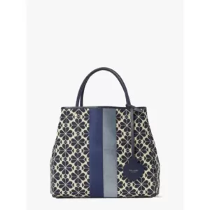 Spade Flower Jacquard Stripe Everything Medium Tote
