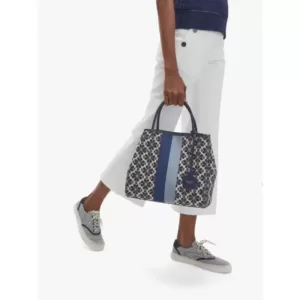 Spade Flower Jacquard Stripe Everything Medium Tote
