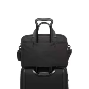 Tumi Alpha 3 Triple Compartment Briefcase Black