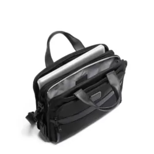 Tumi Alpha 3 Triple Compartment Briefcase Black