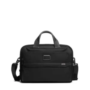Tumi Alpha 3 Triple Compartment Briefcase Black